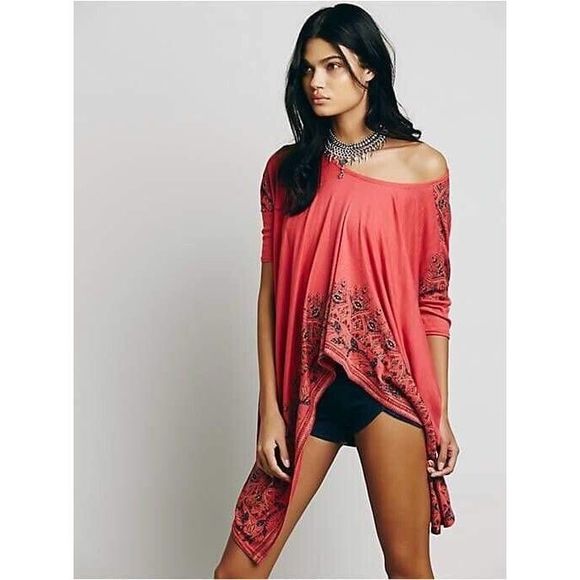 NEW Free People Pick Me Up tee Size XS - Picture 3 of 7
